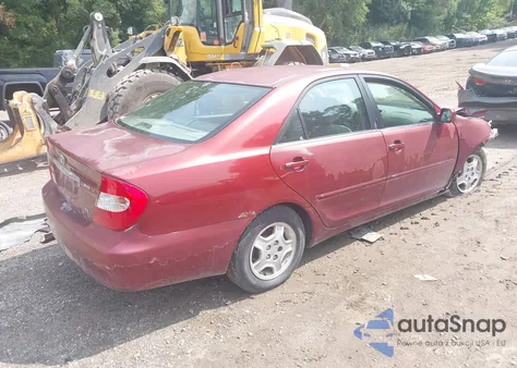 2002 Toyota Camry Le V6 from USA, damaged, VIN 4T1BF32K52U015947
